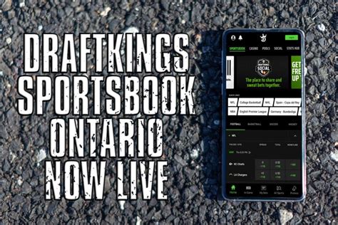 DraftKings Ontario Launches Sports Betting App, Online Casino.